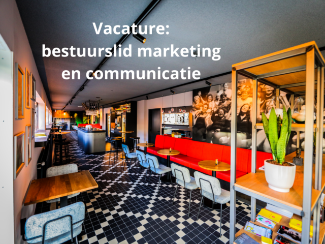 Vacature: BESTUURSLID MARKETING & COMMUNICATIE (VRIJWILLIG)_1